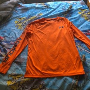 YOUTH L/S Under Armour heat gear tee
